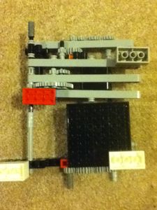 100% Lego Clock