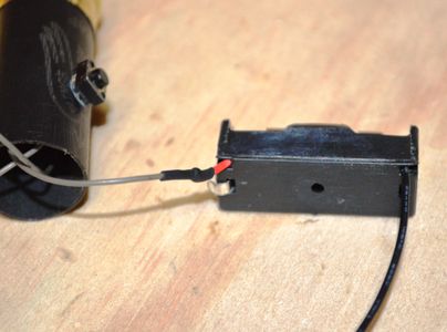 Adding the Battery Case and LED