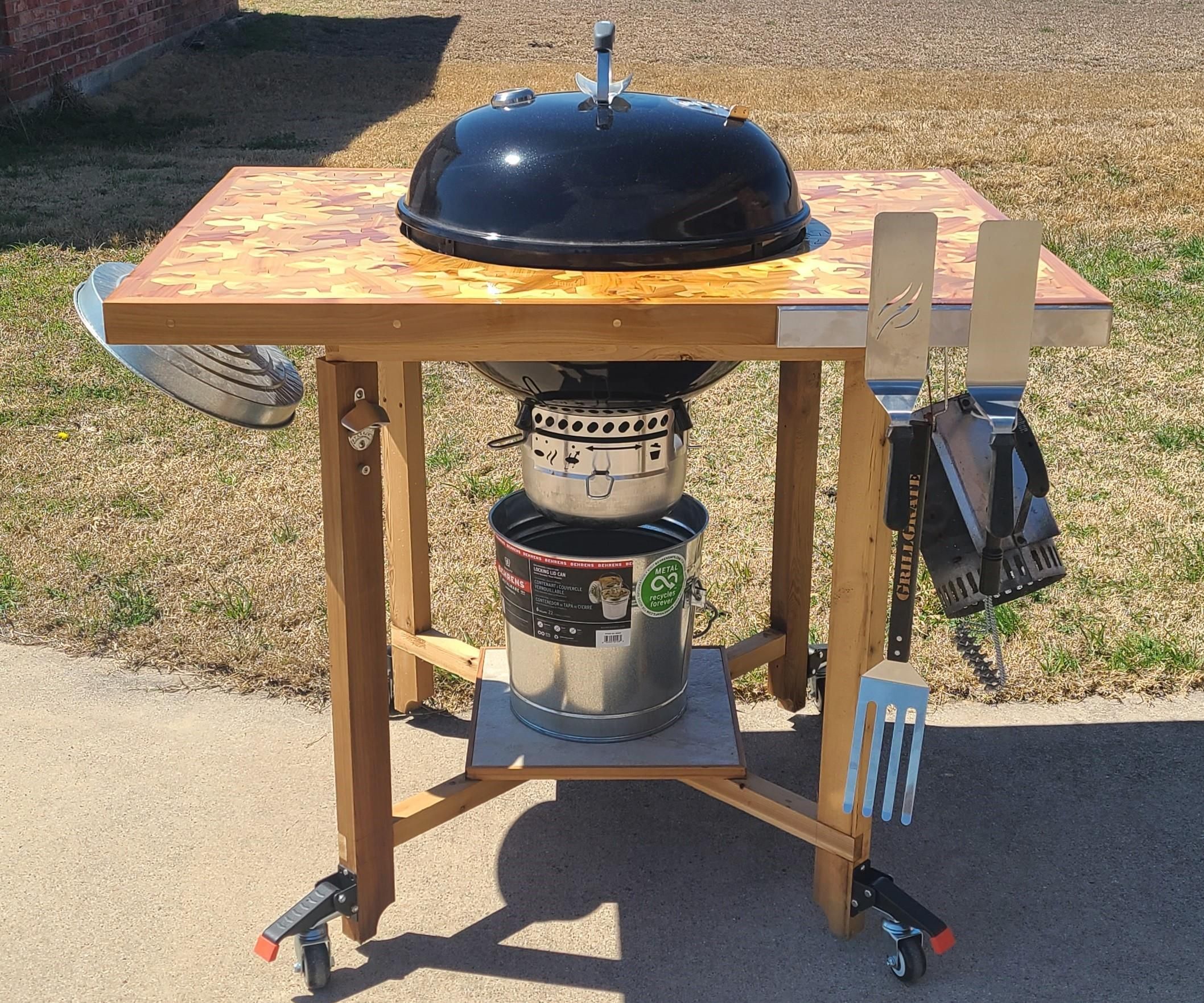 Tessellated Backyard Grill
