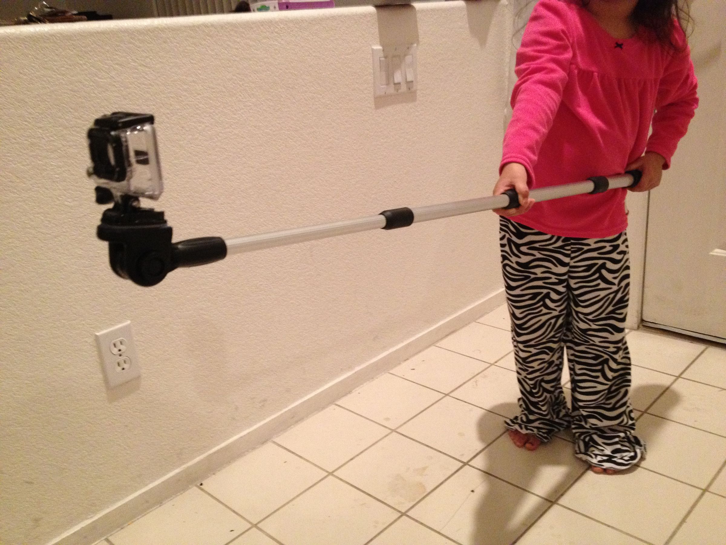 $12 Telescopic Go Pole, GoPro Pole