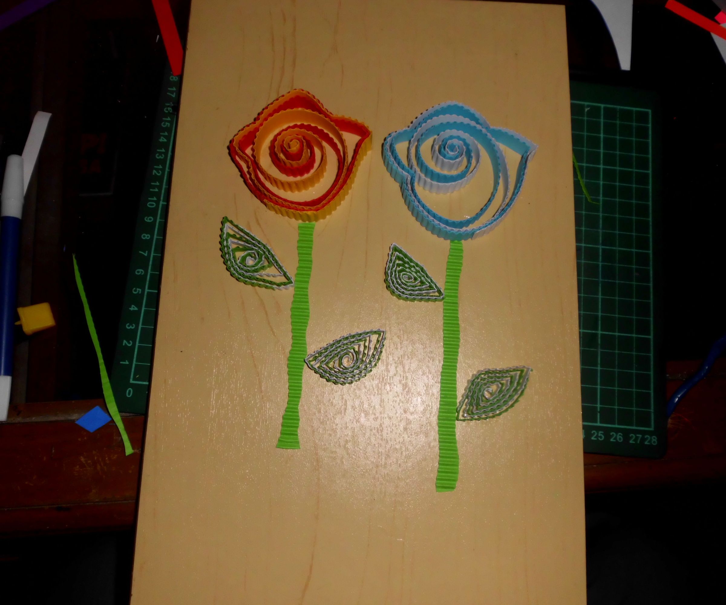 Easy Rose Paper Quilling