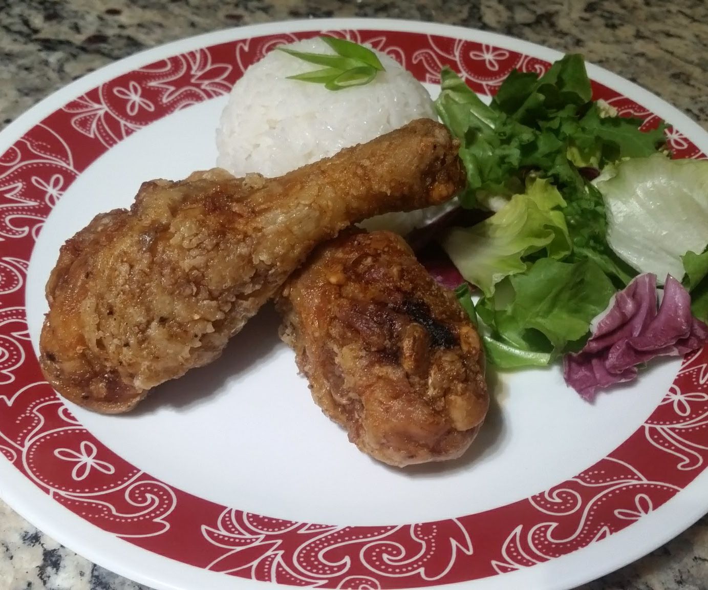 Soy-Garlic-Ginger Fried Chicken