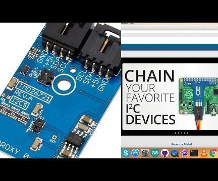 Raspberry Pi - TMD26721 Infrared Digital Proximity Detector Python Tutorial