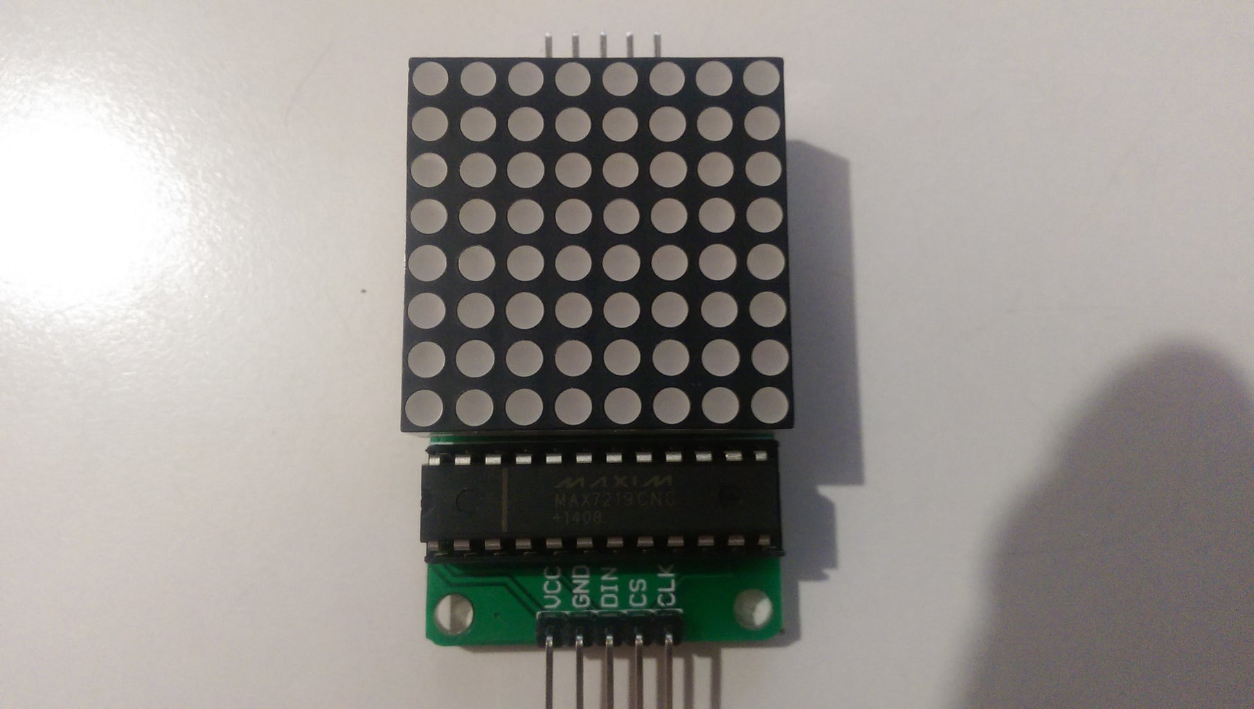 LED Matrix With Arduino Made Easy : 5 Steps - Instructables