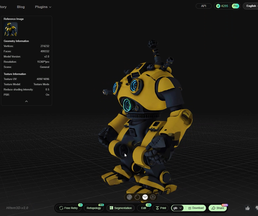 How to Texture Any 3D Model With AI Using Hi3D : 6 Steps - Instructables