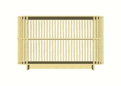 Slatted Console Table