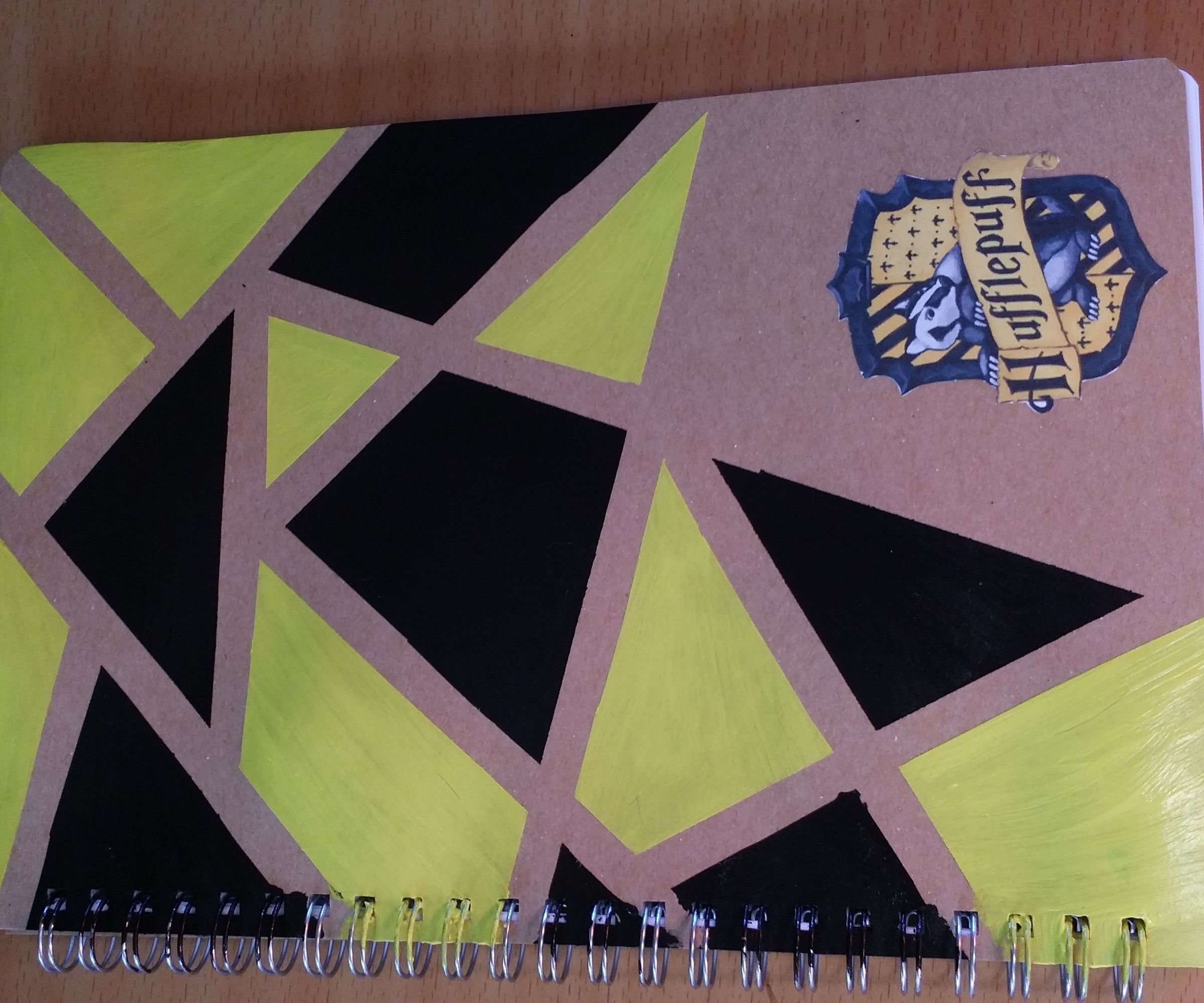 Notebook Modification (Harry Potter Style) 