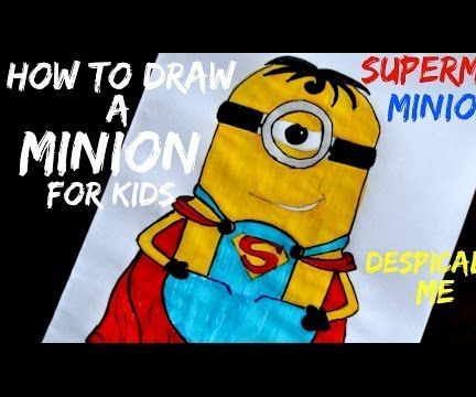 How to Draw a Minion for Kids