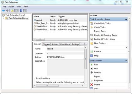 Task Properties