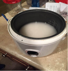 Clean the White Rice and Cook It