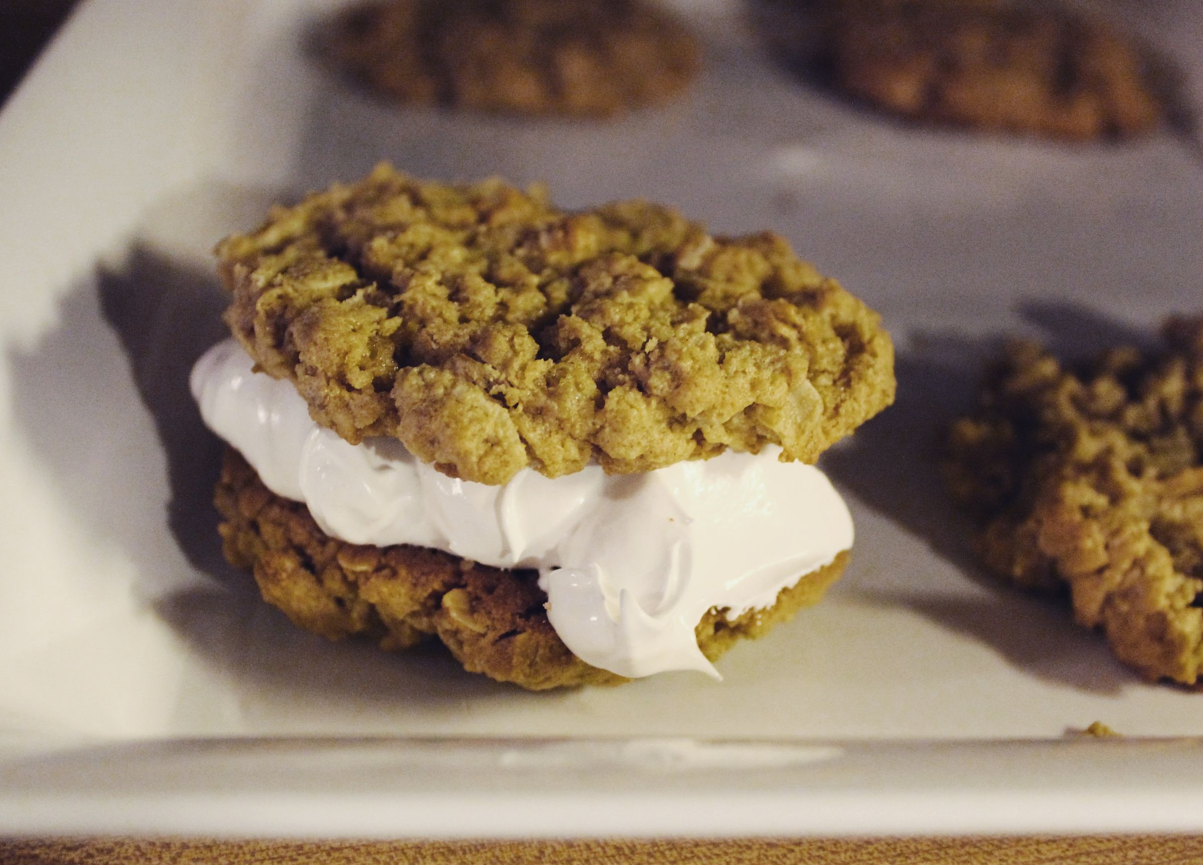 Oatmeal Cream Pie Cookies 
