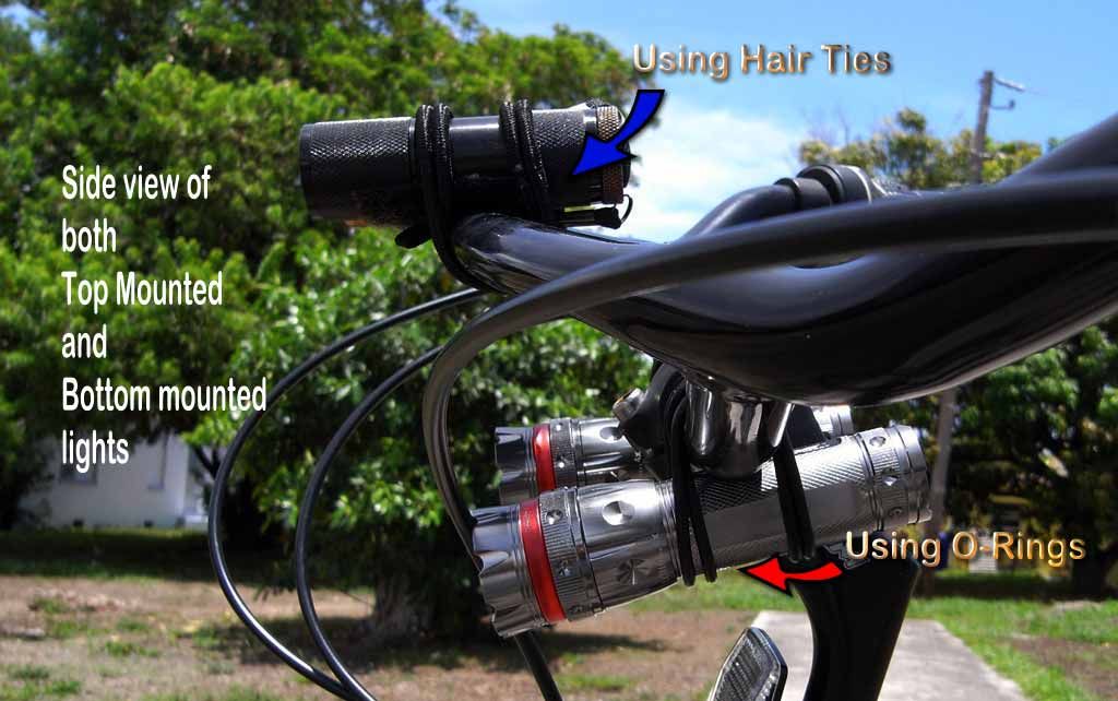 Quick Tip #1 - Quick Bike Headlight Holders