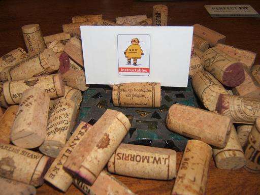 Reuse wine corks to make fun place cards