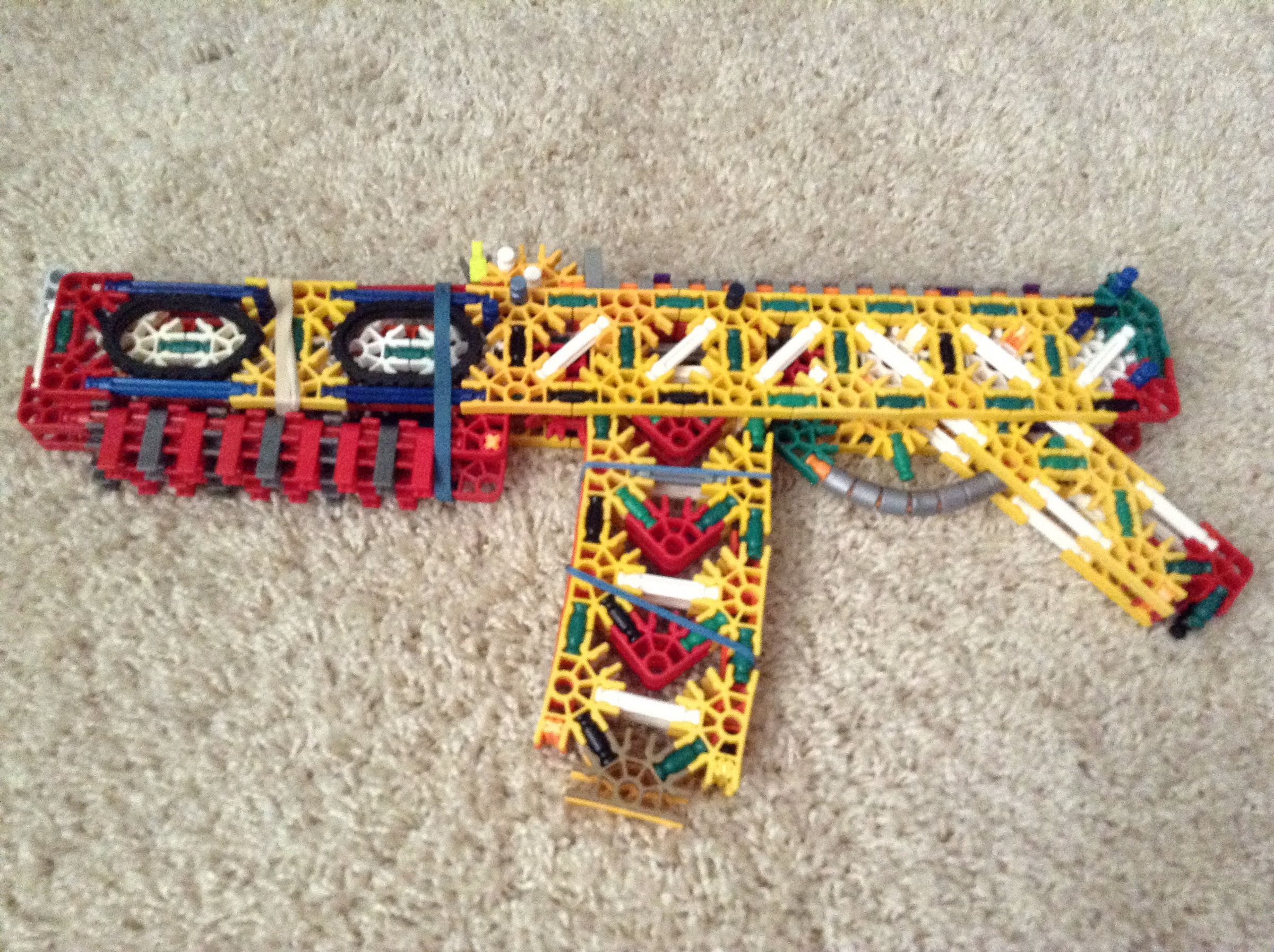 The Slugger a Knex Machine Pistol