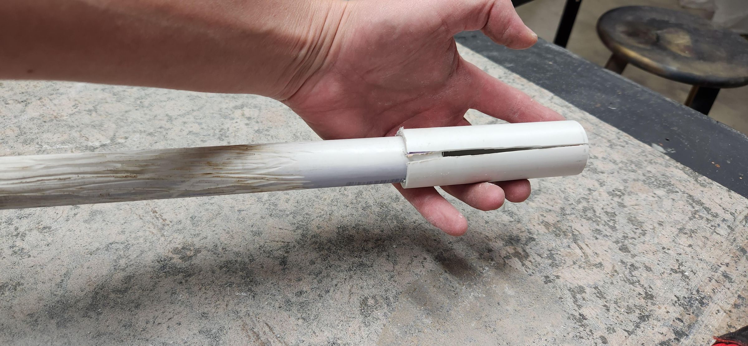 Scythe Make PVC Look Like Wood or Metal 23 Steps (with Pictures