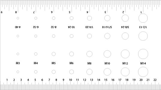 Thread ID Tool : 5 Steps (with Pictures) - Instructables