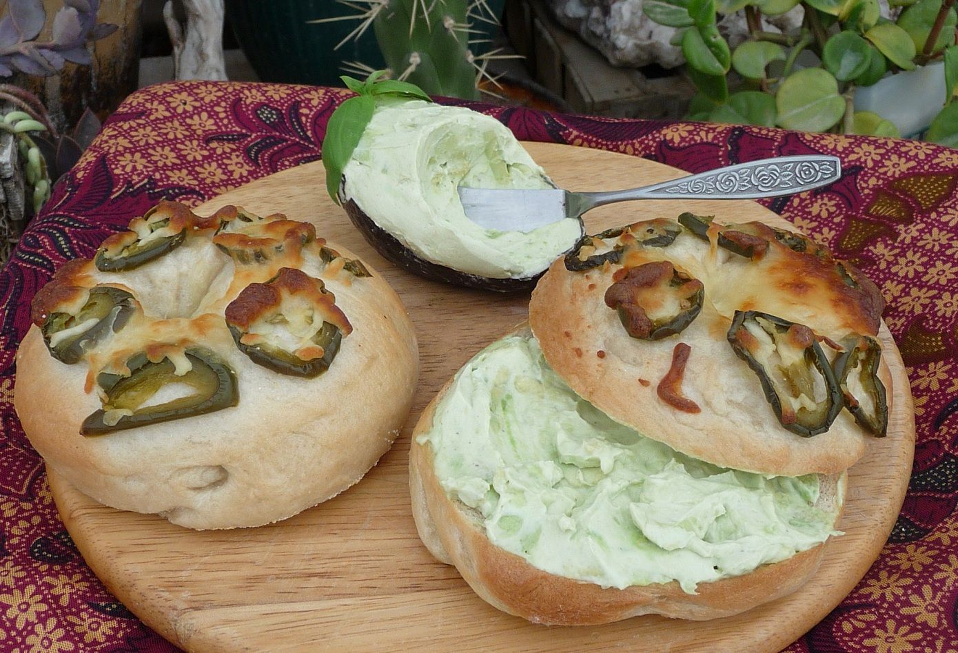 Buttery Avocado Bagel Spread