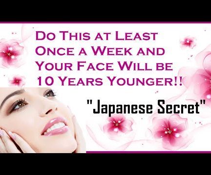 How to Get Flawlss Youthful Skin "Japanese Secret"