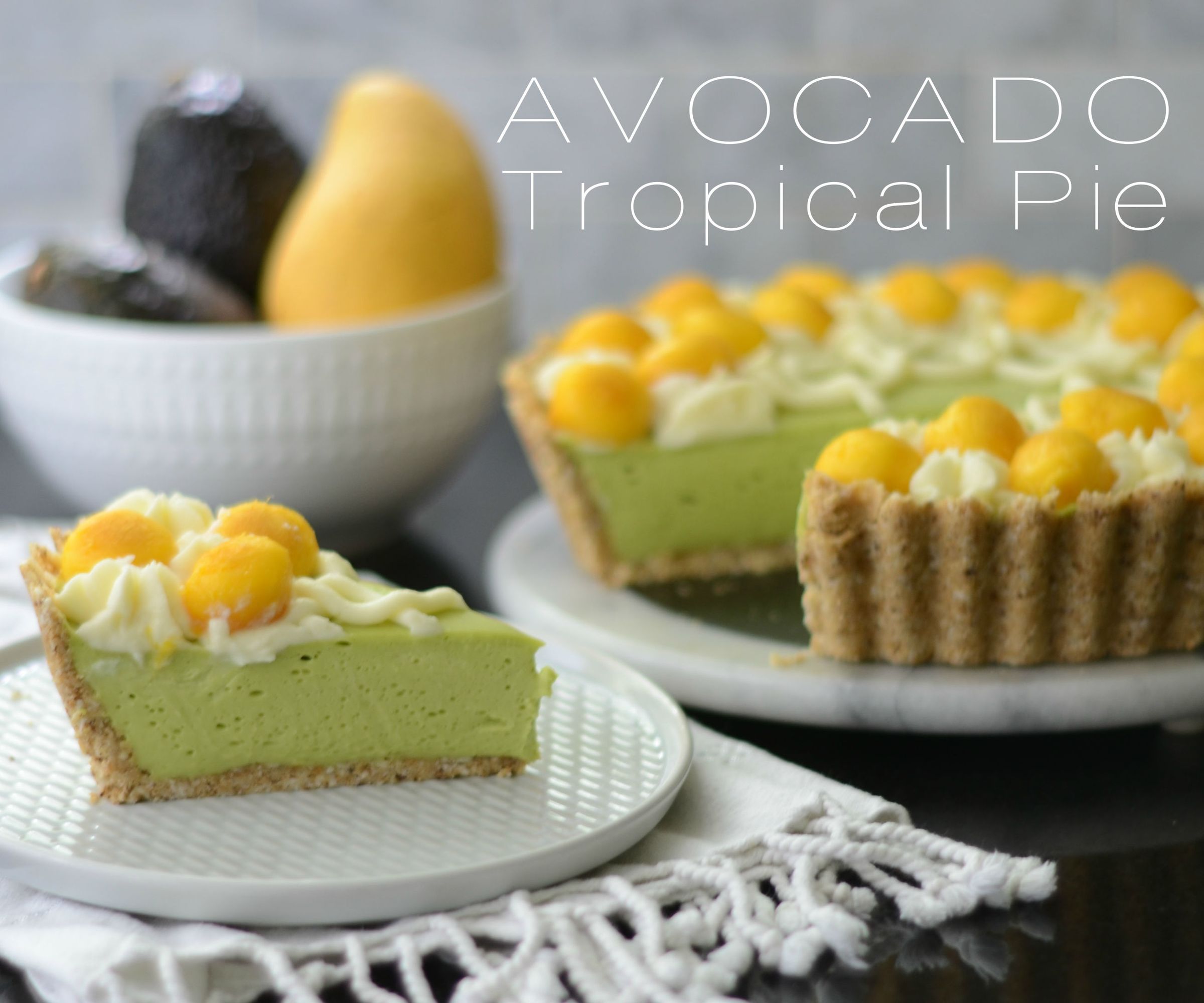Avocado Tropical Pie