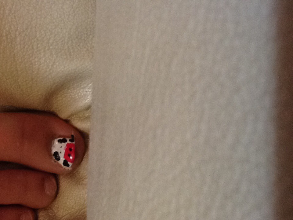 Cow Nail Art