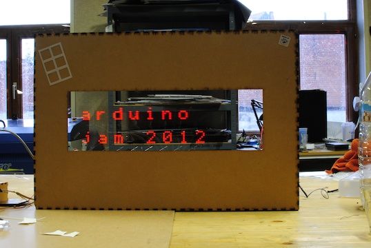 Mechanical Led Matrix Display