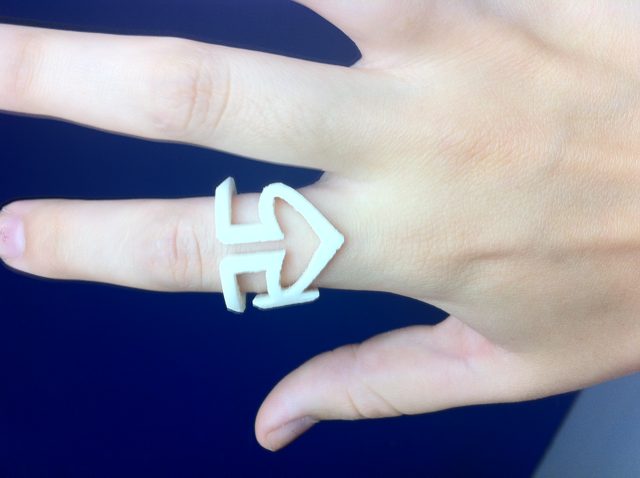 3D Printed Plastic R5 Ring