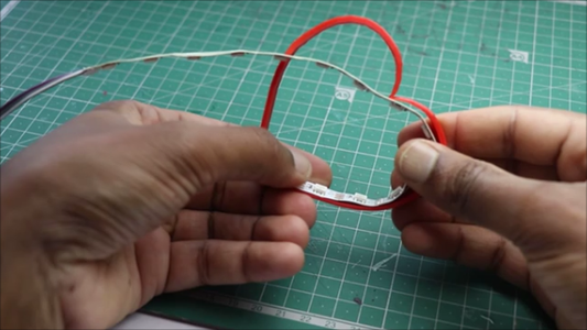 Adding Led Strip to the Heart