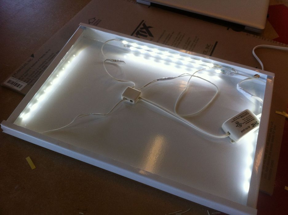 Inexpensive DIY LED Lightbox for Tracing : 9 Steps (with Pictures ...