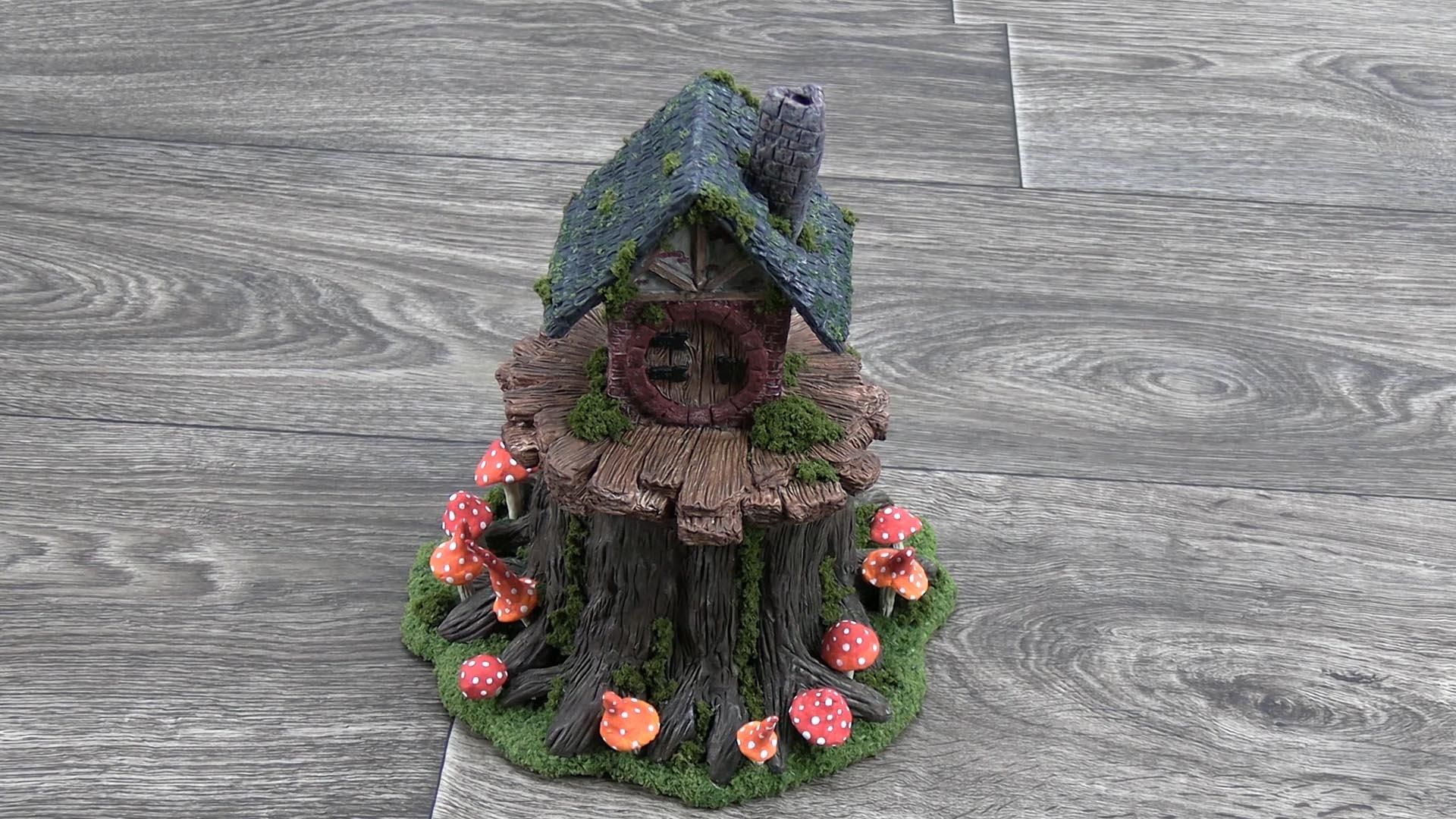 Fairy House Fort/ Hide Treasures in the Tree Trunk