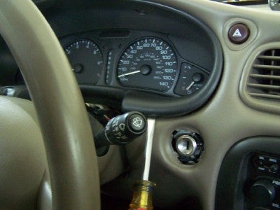 Removing the Instrument Cluster