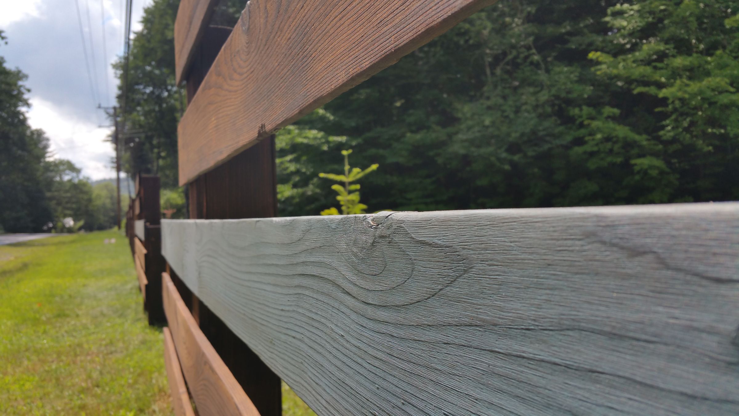 Shou Sugi Ban, Segmented, Slat Fencing