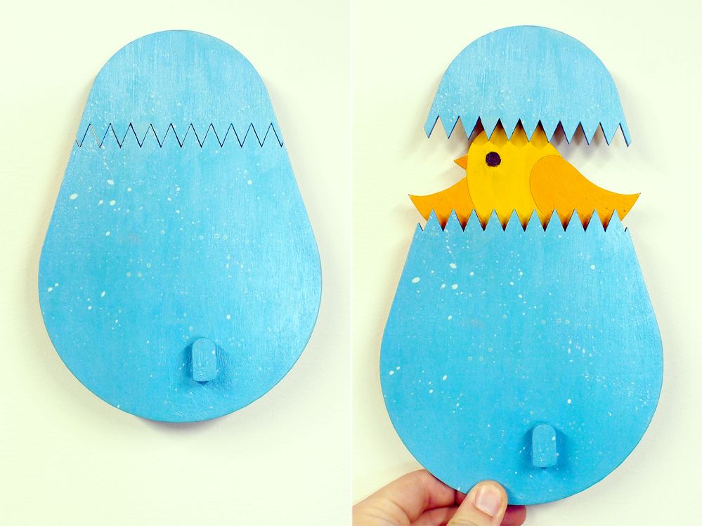 Hatching Egg Coat Hook