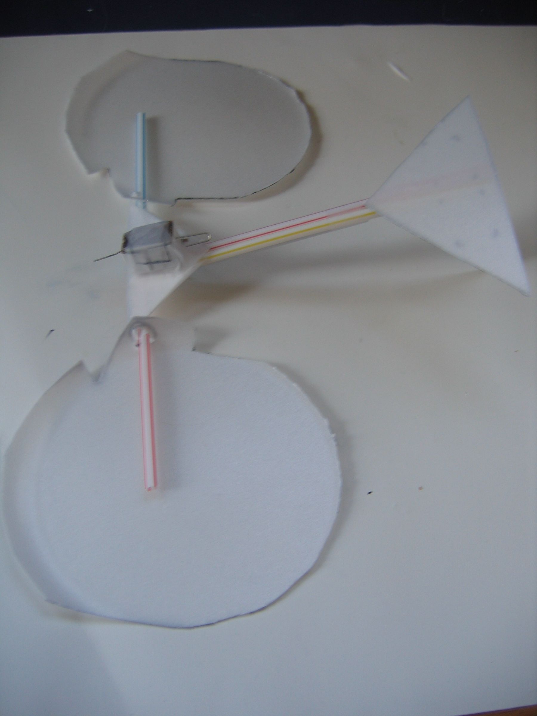 RUBBER BAND POWERED FOAM PLATE AIRPLANE 10 Steps Instructables