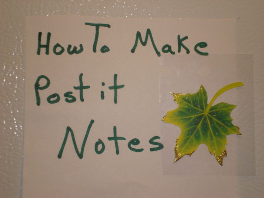 How to Make Post It Notes : 7 Steps (with Pictures) - Instructables