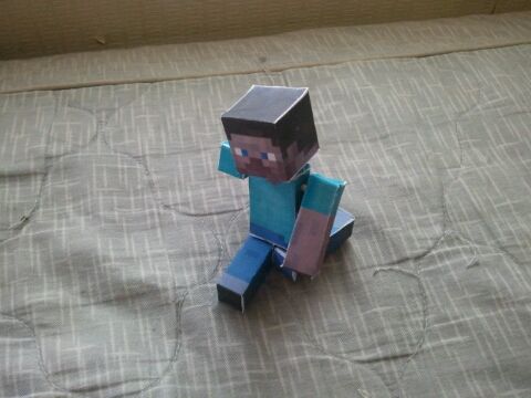 How  to Make a Stong Poseable Minecraft Toy Under $5