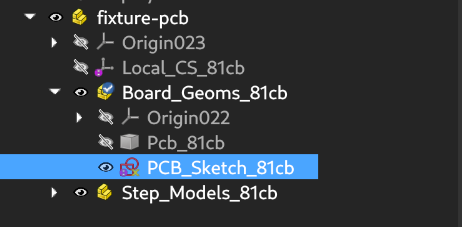 Create the Outline of the Parts
