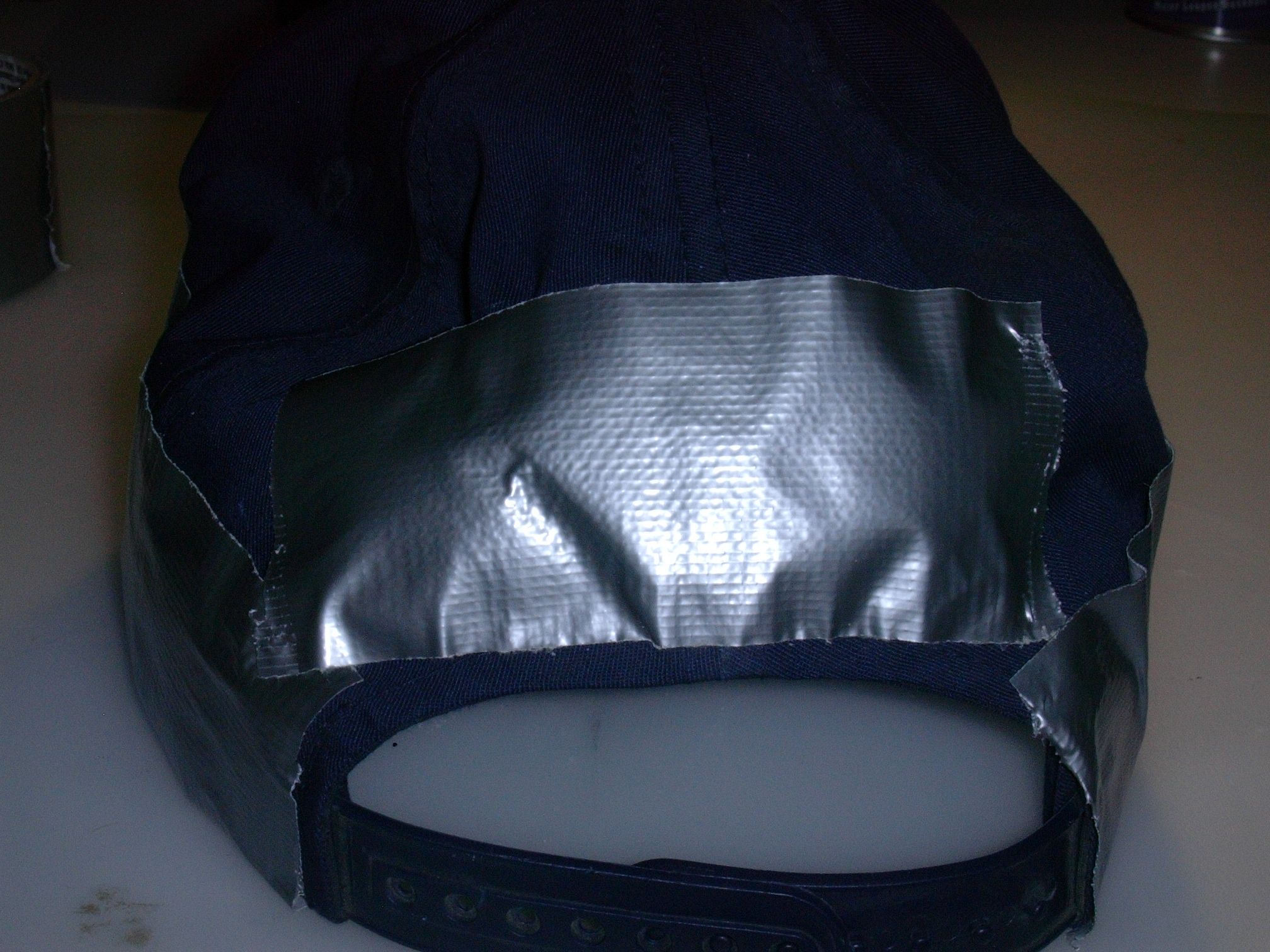 Duct Tape Hat 6 Steps Instructables