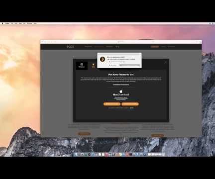 How to Install and Configure Plex Server, Home Theater on Mac