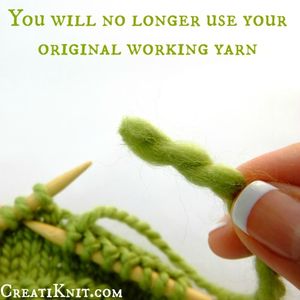 Let's Begin! You'll No Longer Be Using Your Original Yarn