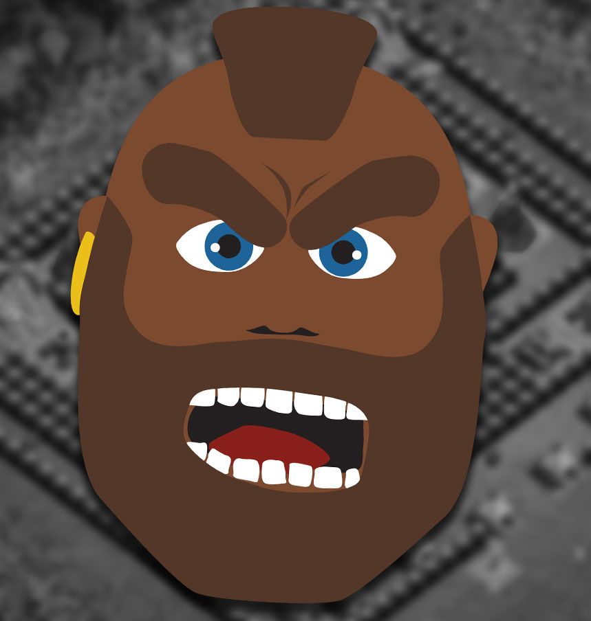 Clash of Clans - Hog Rider - Mask