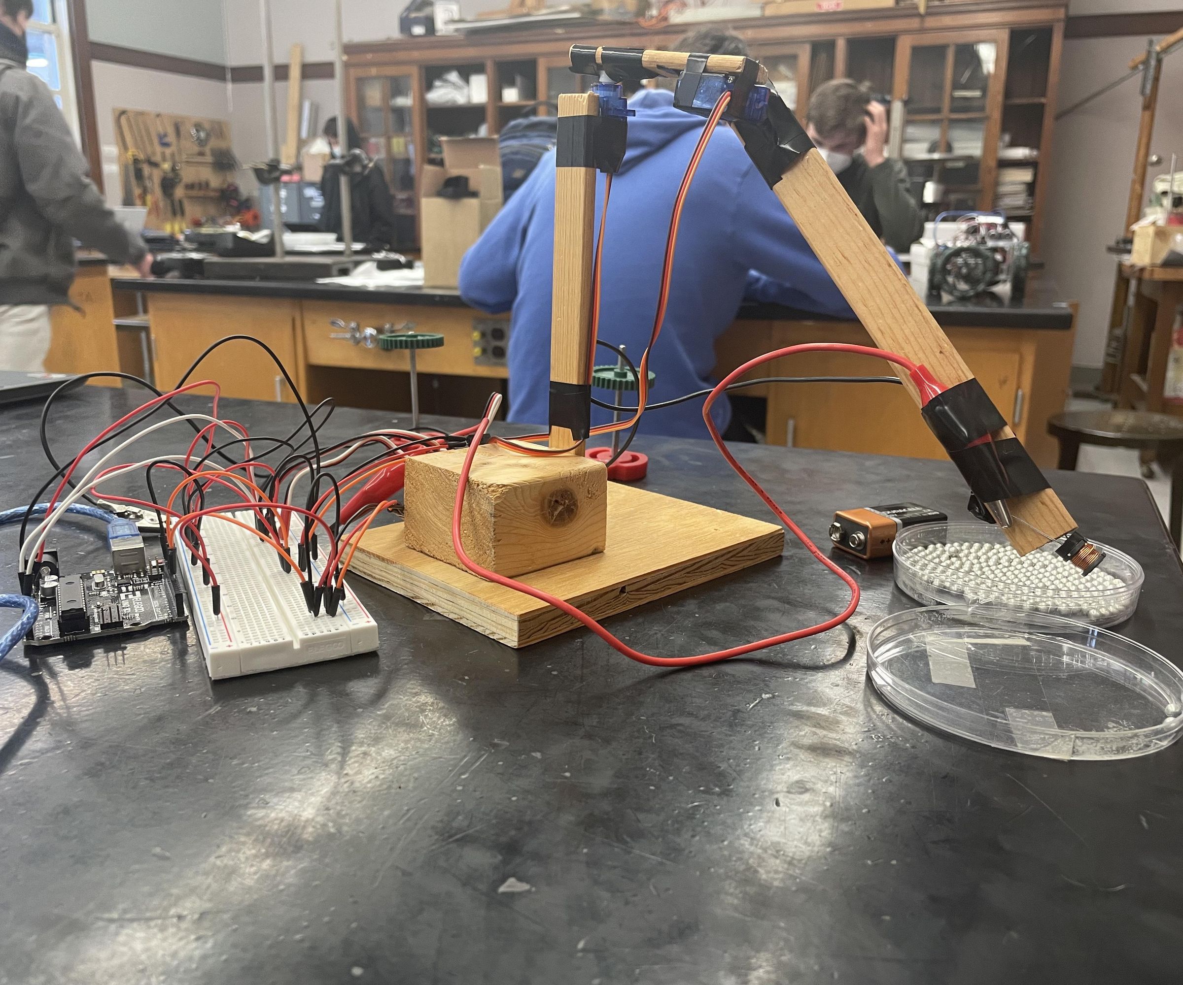 Robotic Arm With Servo - Anica, Merrick and Declan