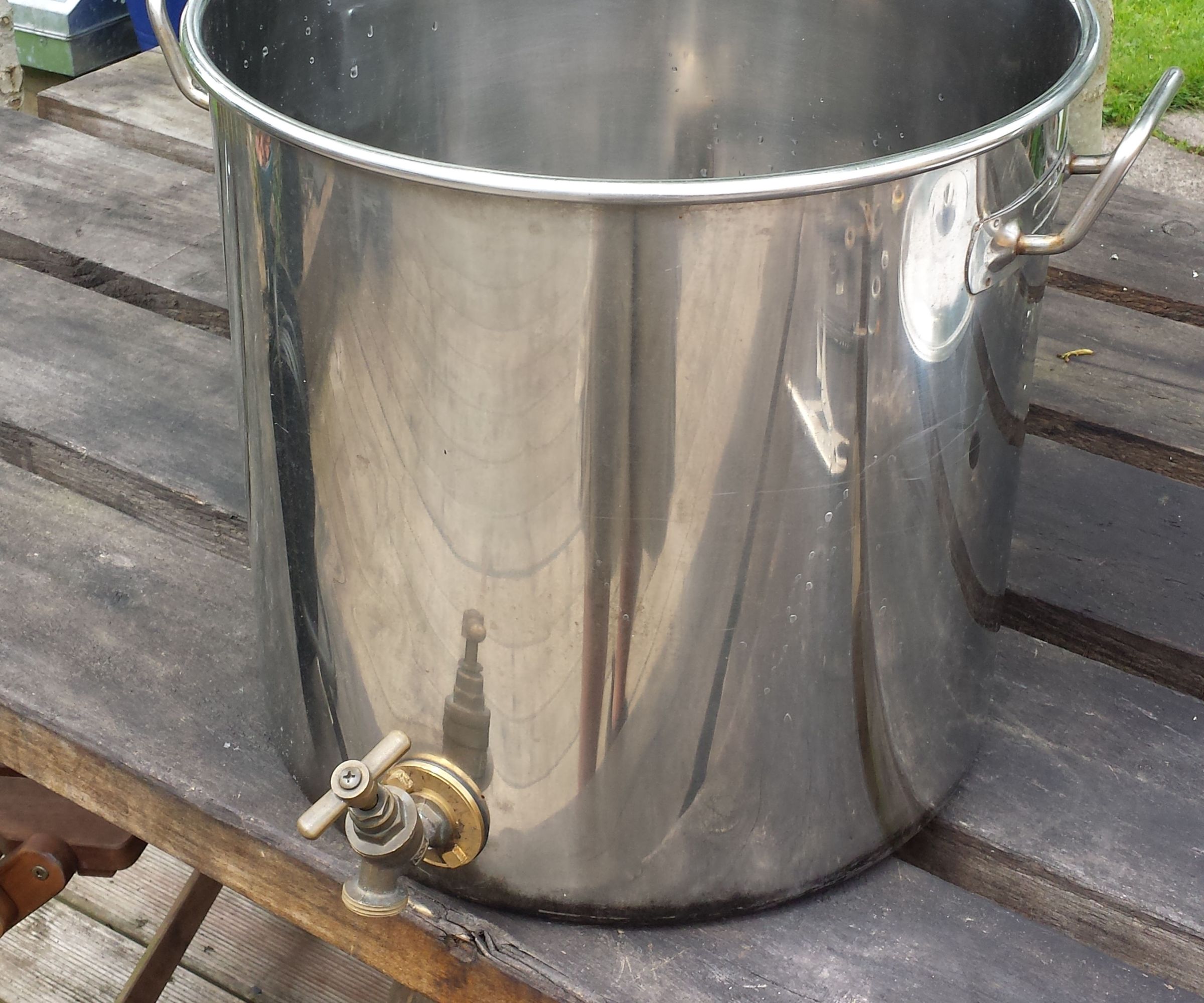 Simple Self-filter Mash Tun for All-grain Beer