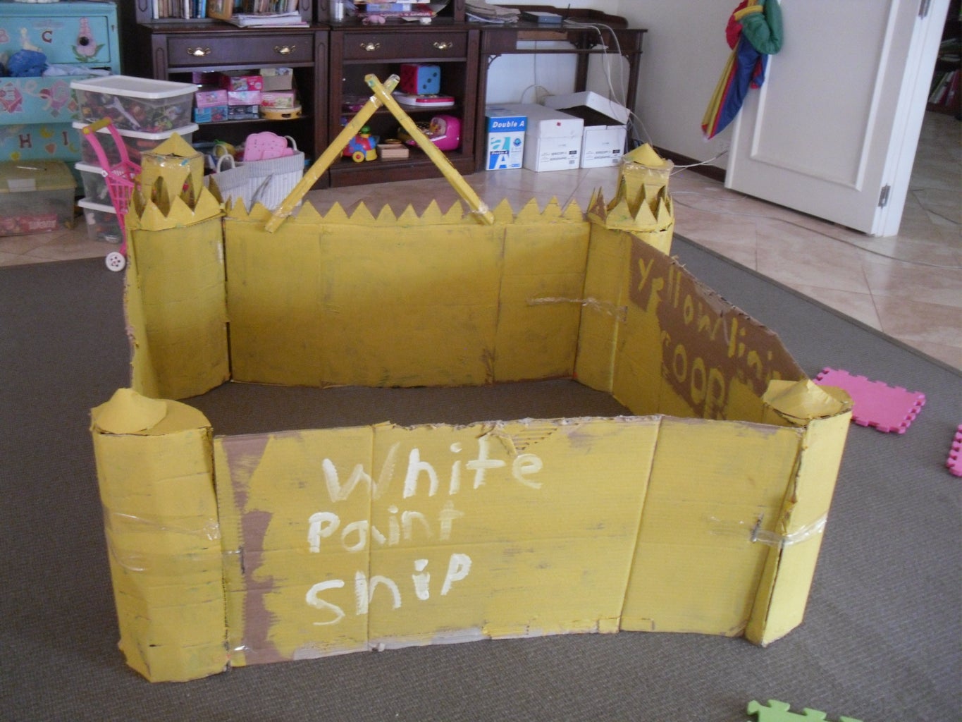 Cardboard Fort : 6 Steps - Instructables