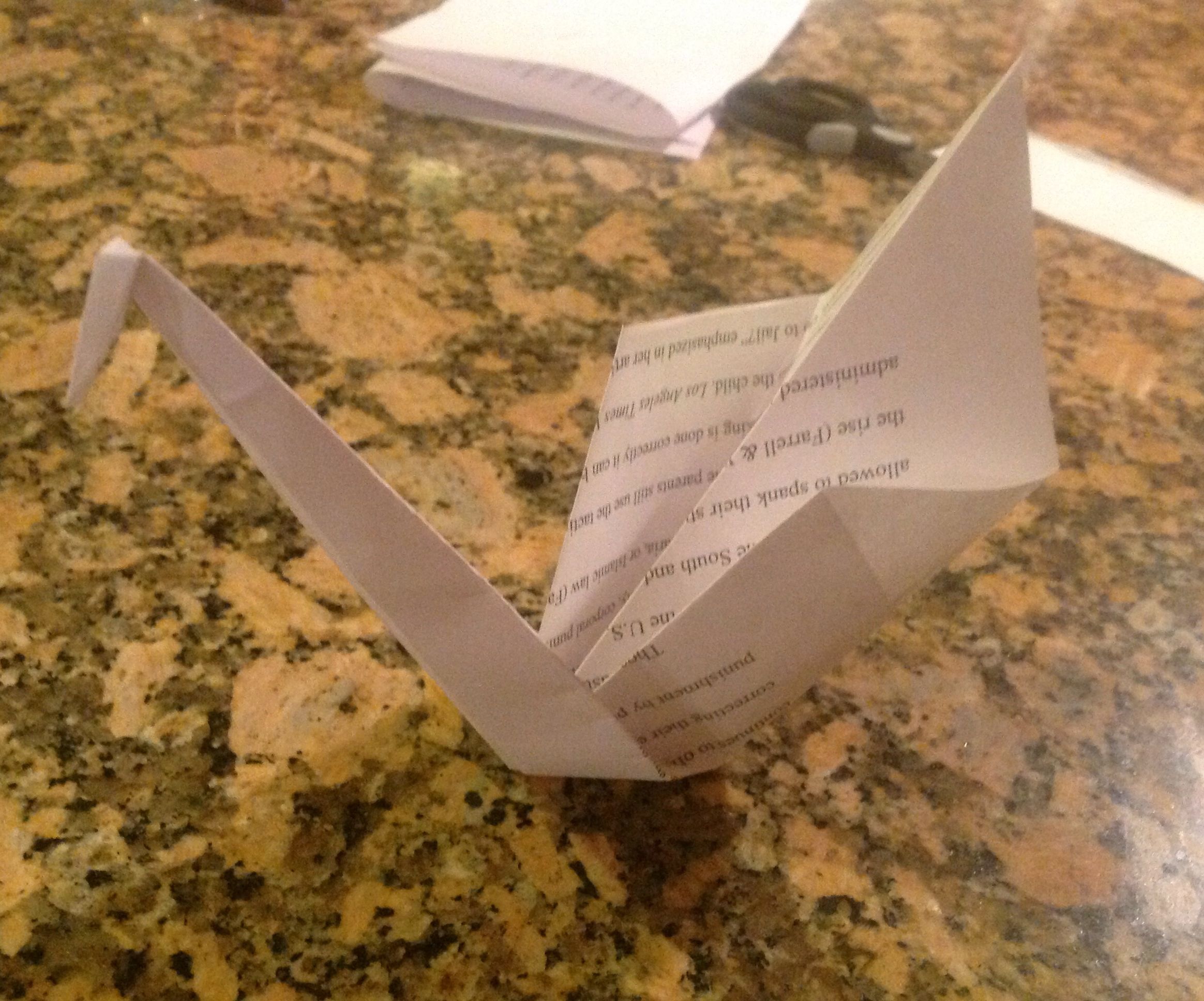 Paper Swan