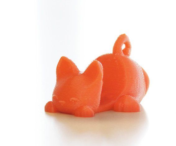 3D Printed Phone Stand Keychain