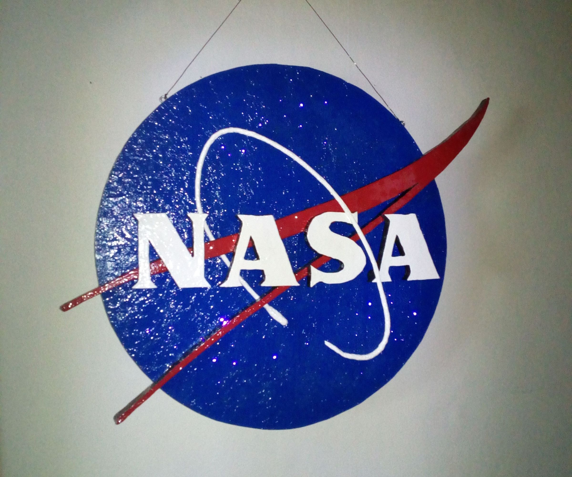 Handmade 3D NASA Light