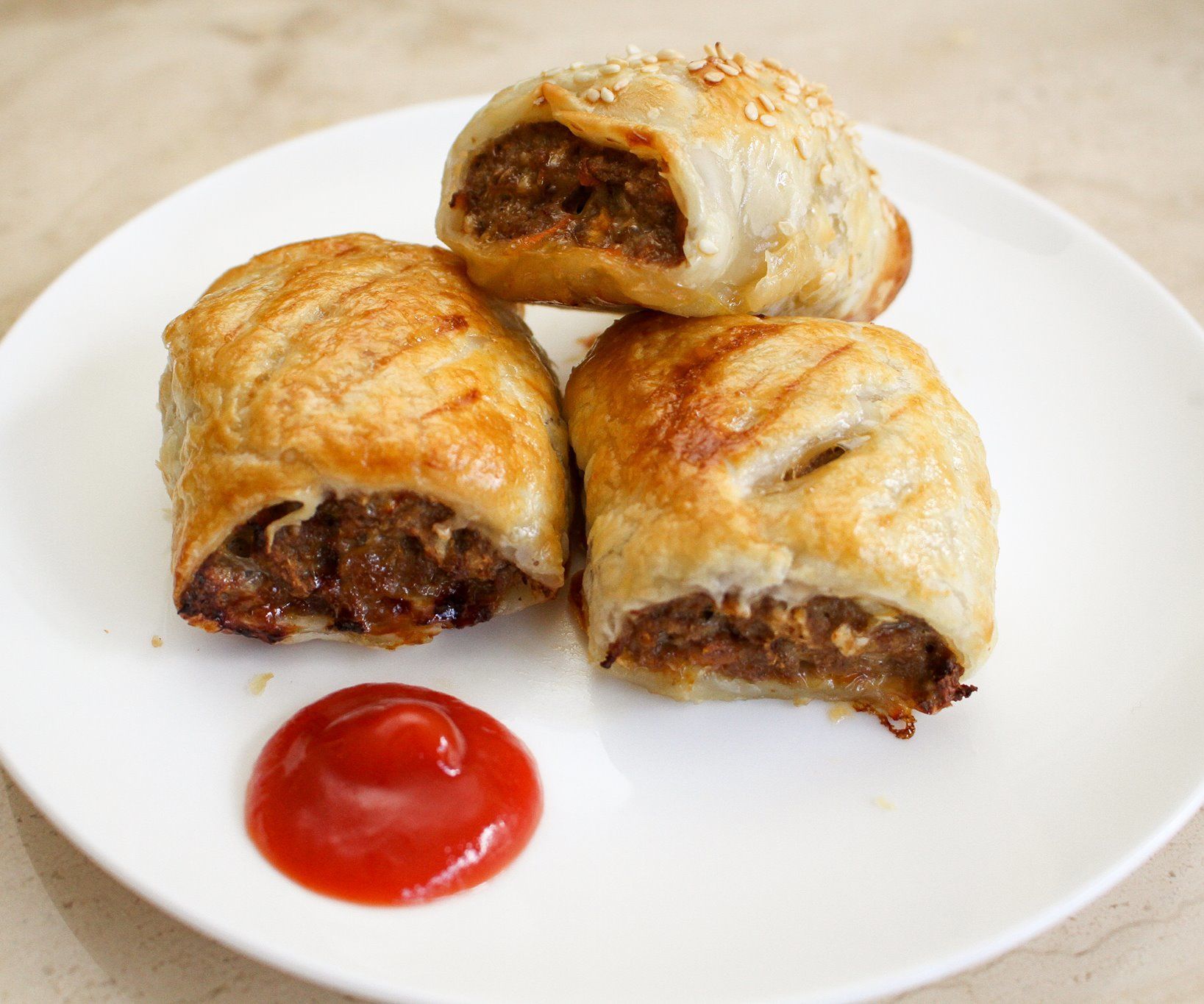 Homemade Sausage Rolls (Freezable Snack)
