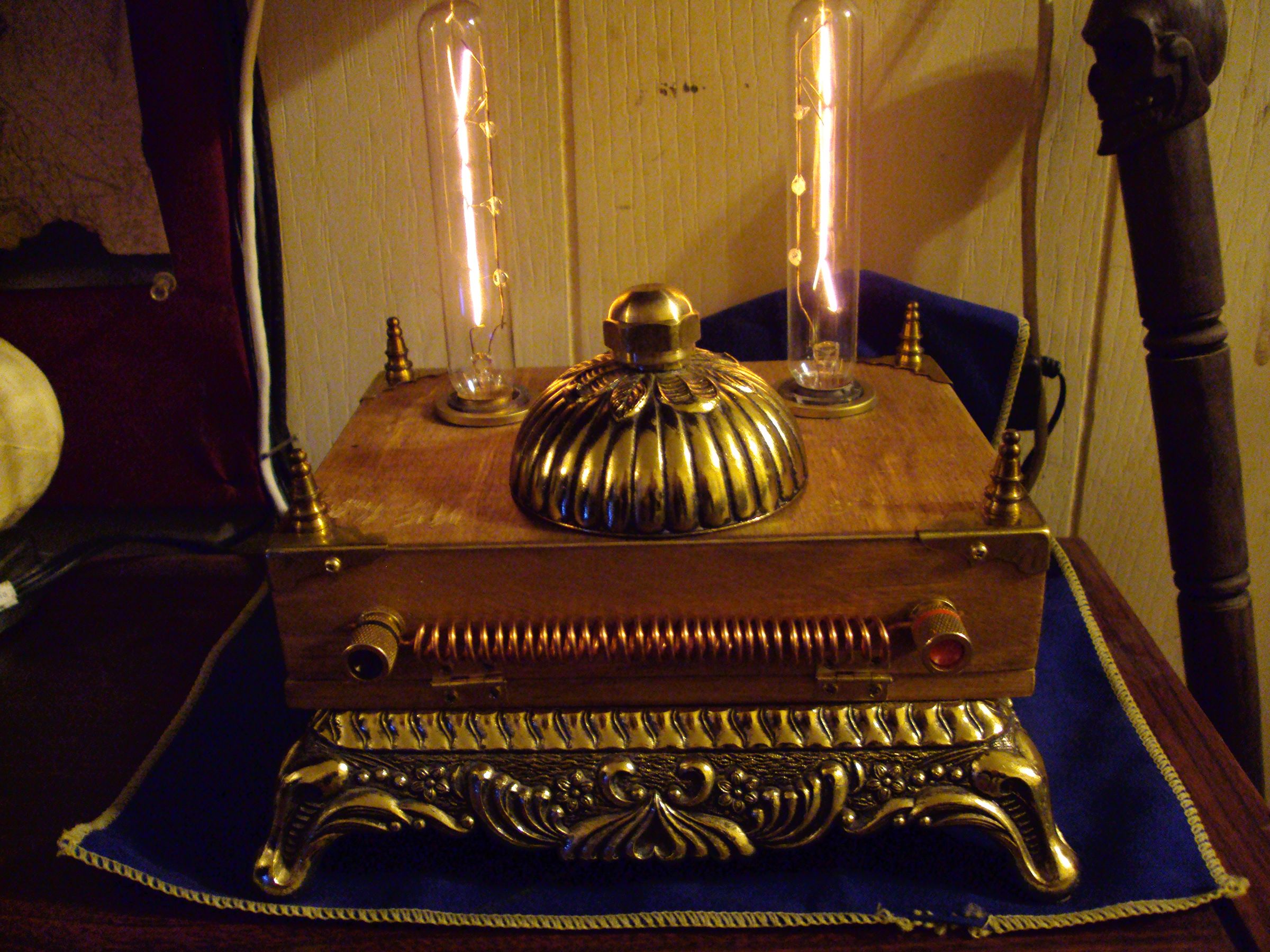 Victorian/Steampunk Mad Scientist Light