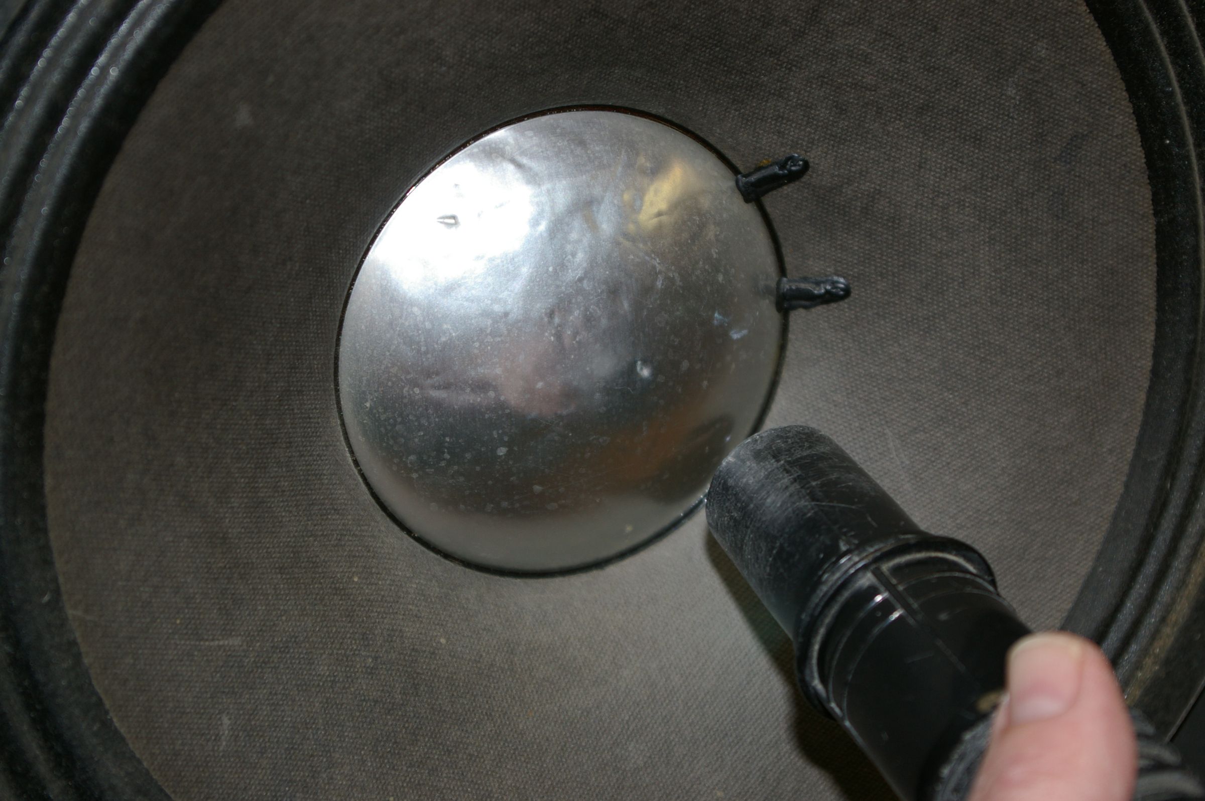 Fix a Dented or Inverted Metal Speaker Dust Cover 3 Steps Instructables