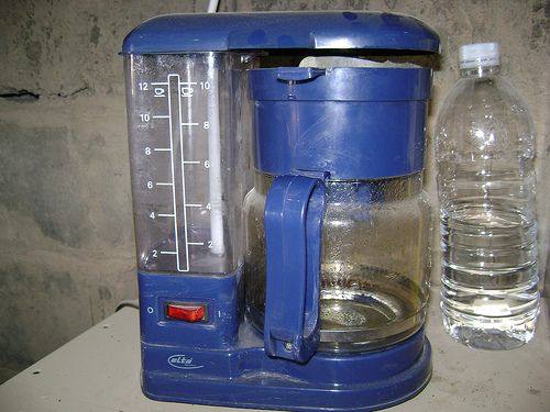 DIY $5 Brita Style Water Filter Made From Coffee Maker
